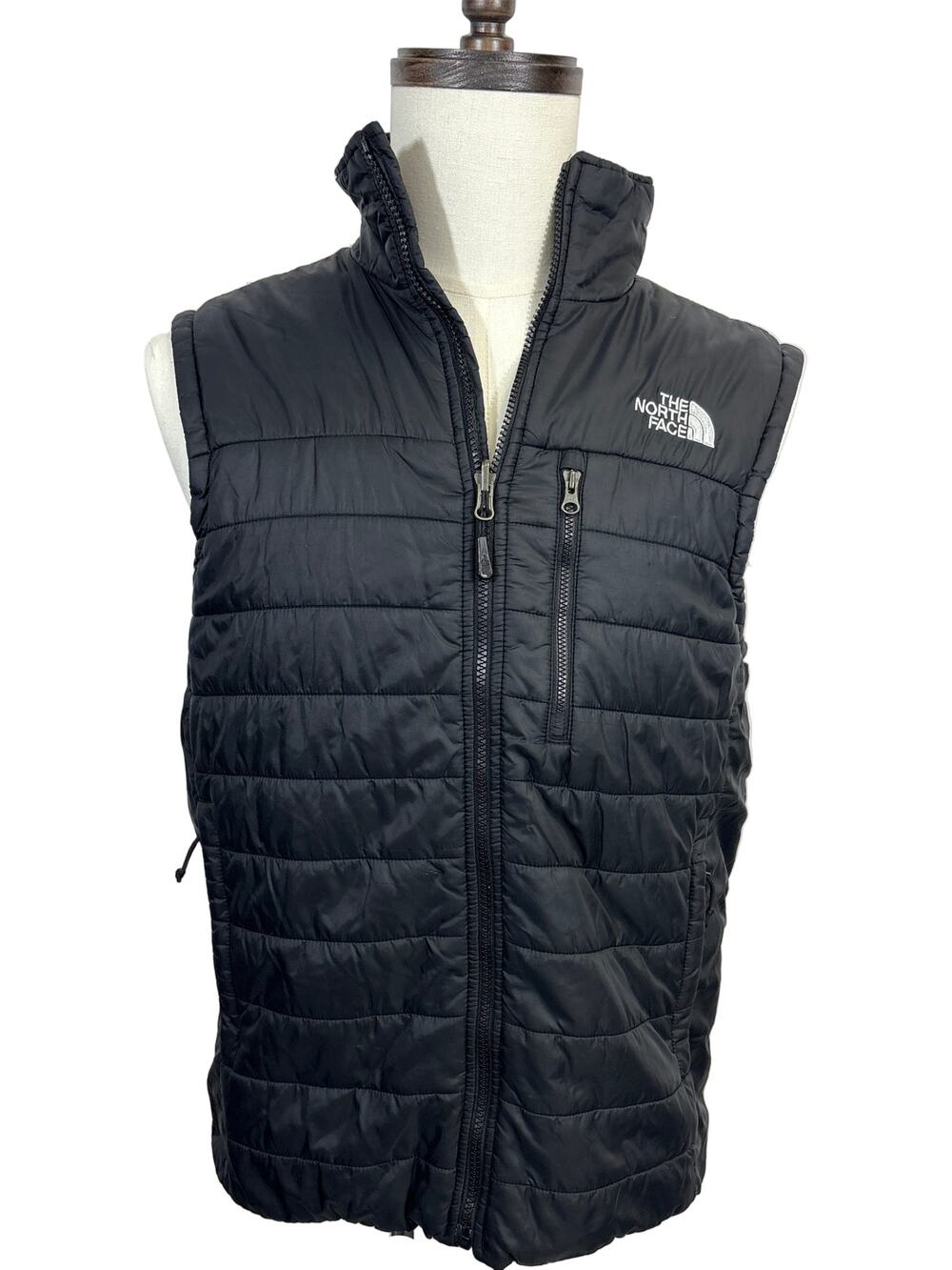 The North Face Black Quilted Puffer Vest